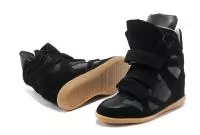 2019U isabel marant populaire chaussure femmes frais noir noir